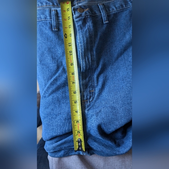 NWT Wrangler Rugged Wear Mens Big & Tall Relaxed Fit Size 56x30 Blue Jeans NEW! - Picture 15 of 16